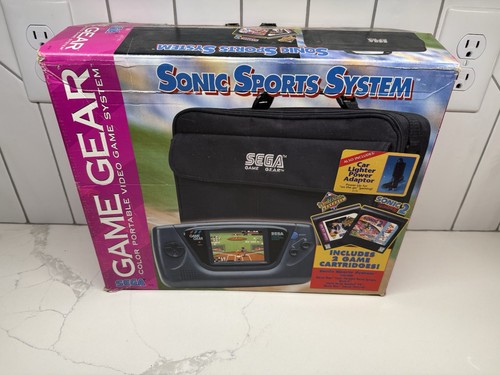 Console sega game gear sonic - sega,