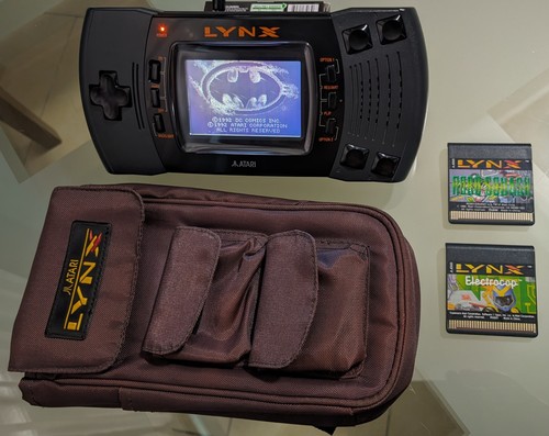 Atari lynx original bag 3 - lynx, +